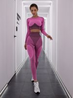 Seamless Leggings Majestic Pink